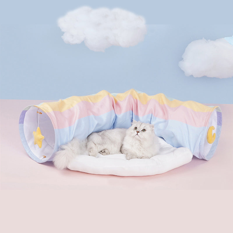 Foldable Cat Tunnel Toy