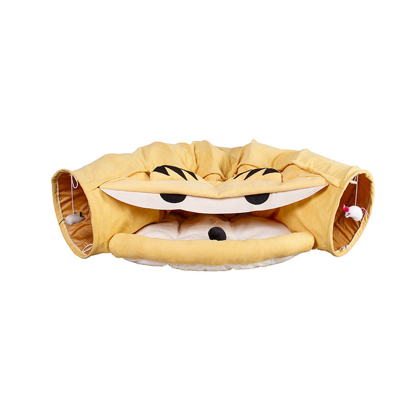 Foldable Cat Tunnel Toy
