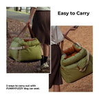 Dog Car Booster Seat with Safety Harness