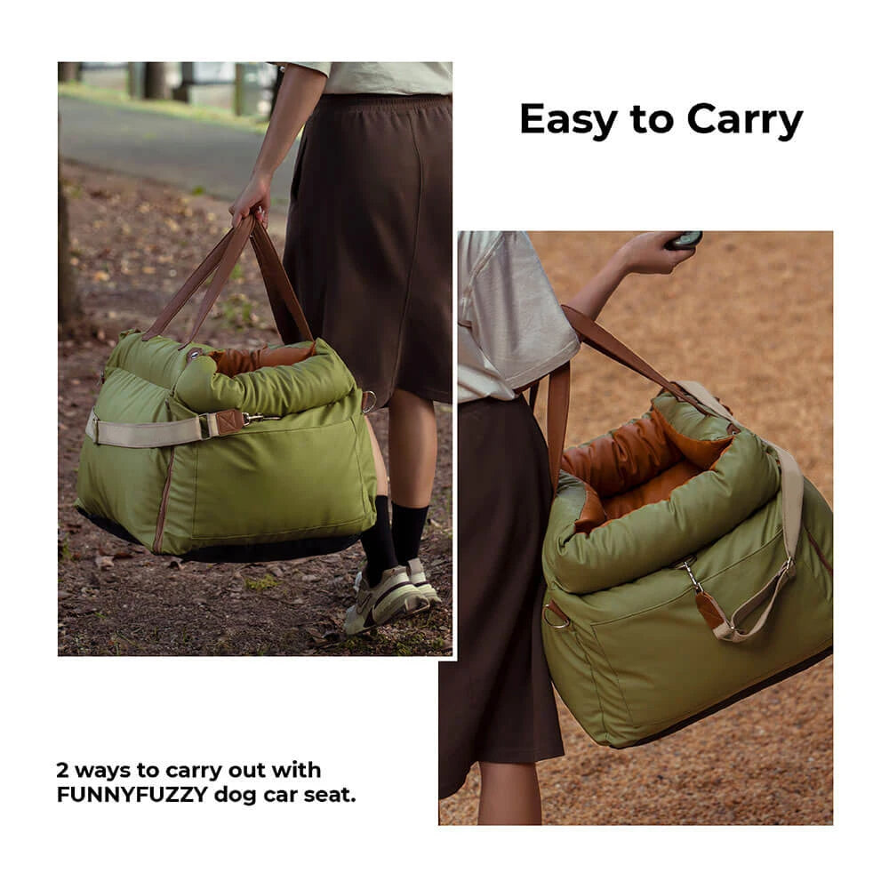 Dog Car Booster Seat with Safety Harness