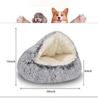 Covered Cat Nest Bed