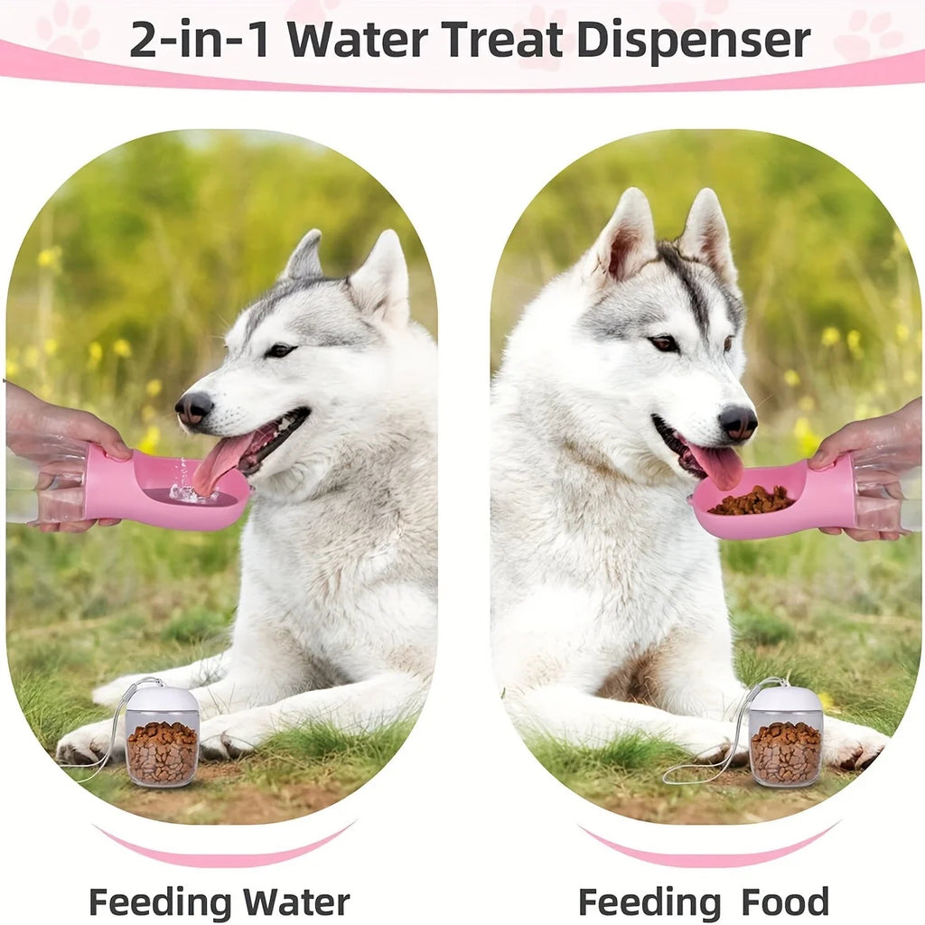 Portable Dog Water & Food Dispenser