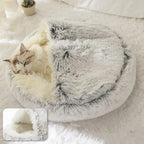 Covered Cat Nest Bed