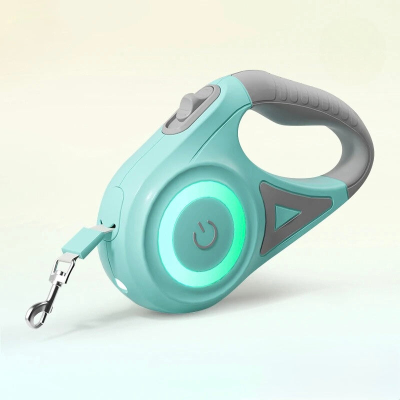 LED Retractable Dog Leash