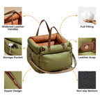 Dog Car Booster Seat with Safety Harness