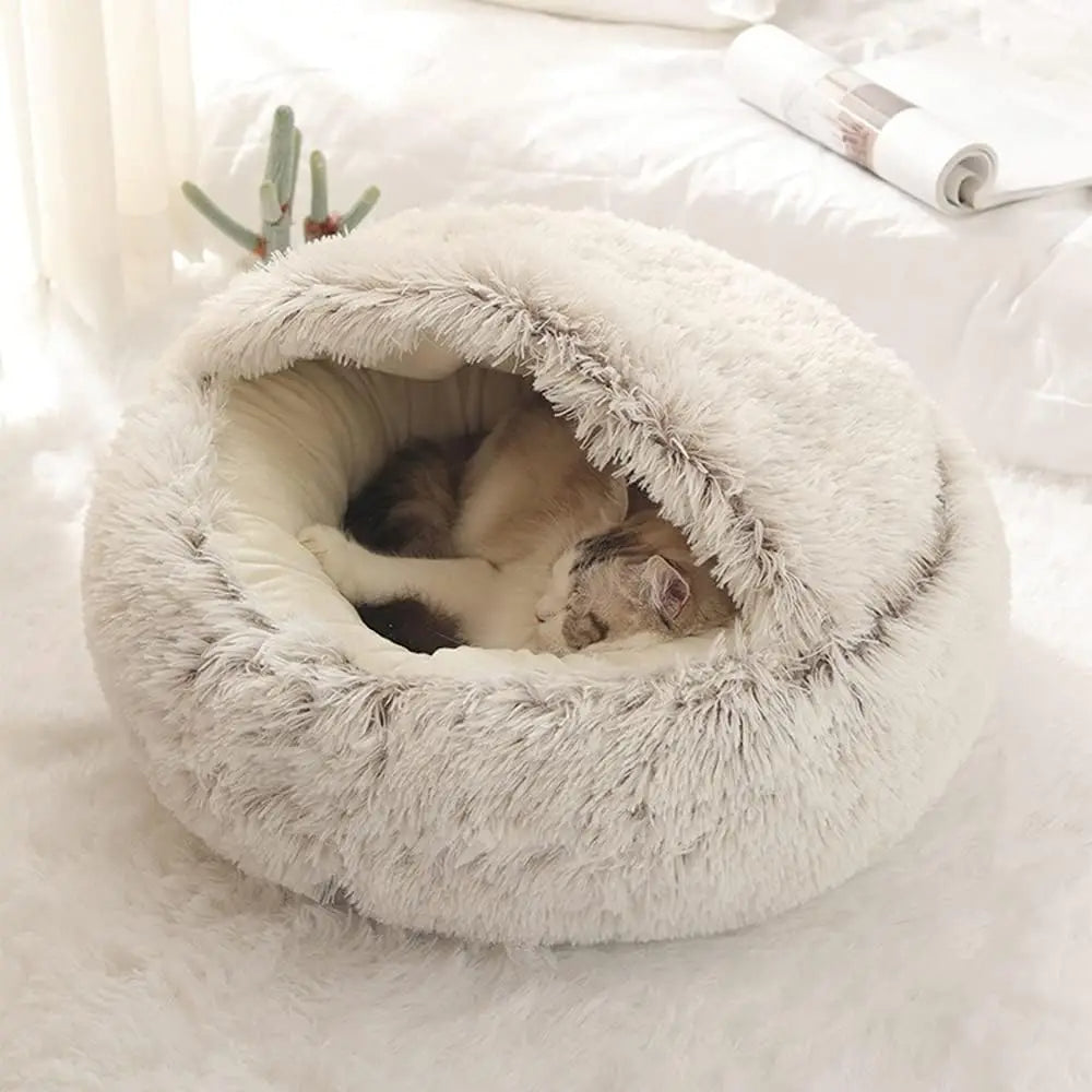 Covered Cat Nest Bed
