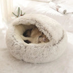 Covered Cat Nest Bed