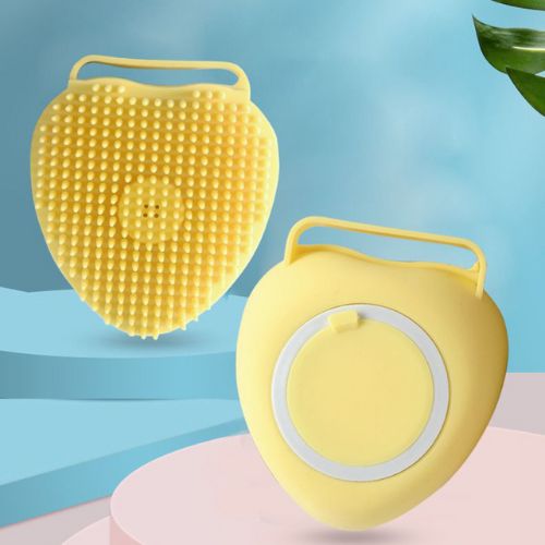 Dog Bath Brush with Shampoo Dispenser