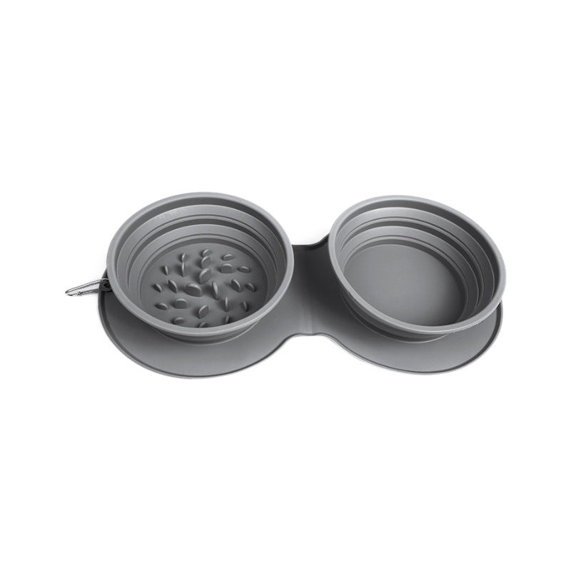 Collapsible Slow Feeder Bowl