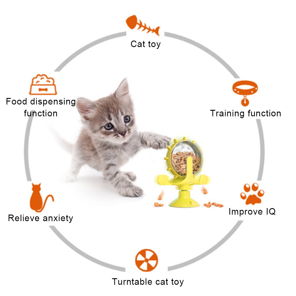 Cat & Dog Puzzle Feeder Toy