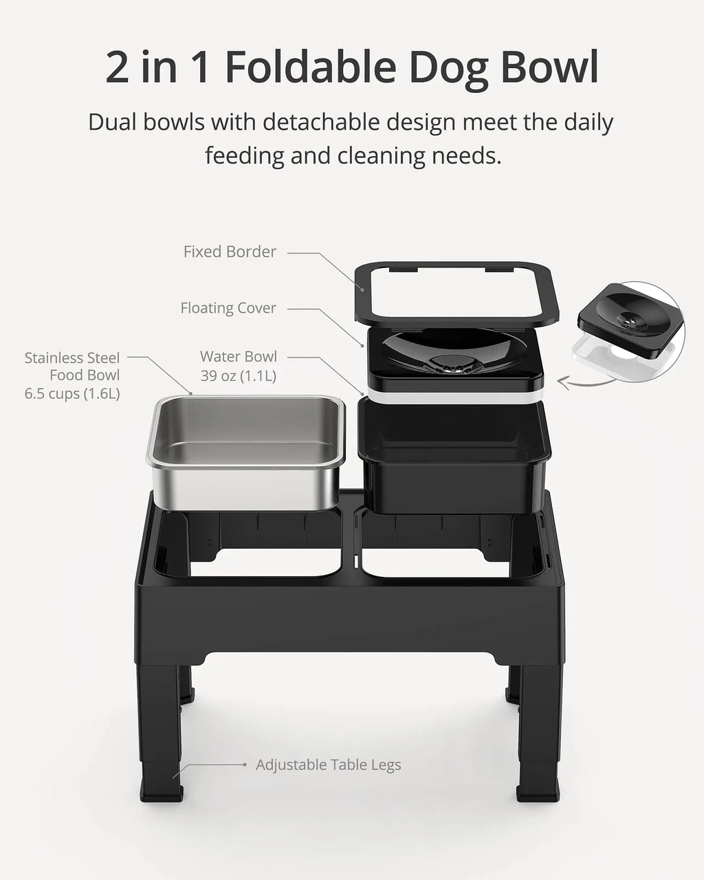 Elevated Dog Bowl Stand