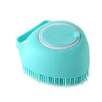 Dog Bath Brush with Shampoo Dispenser