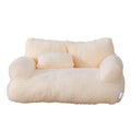 Plush Bolster Sofa Bed for Dogs & Cats
