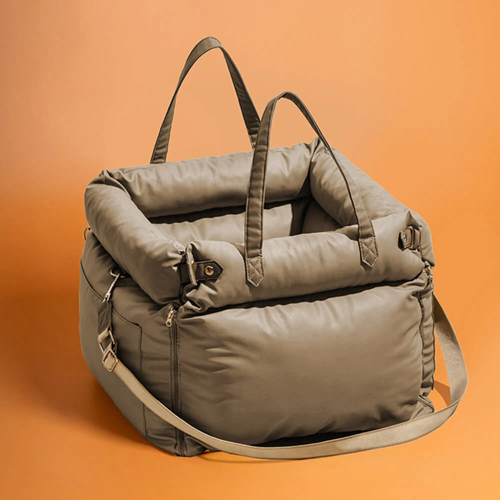 Dog Car Booster Seat with Safety Harness