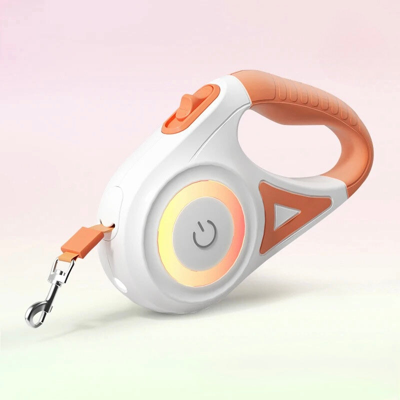 LED Retractable Dog Leash