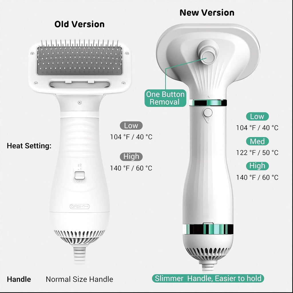 All in One Pet Drying/Grooming Brush