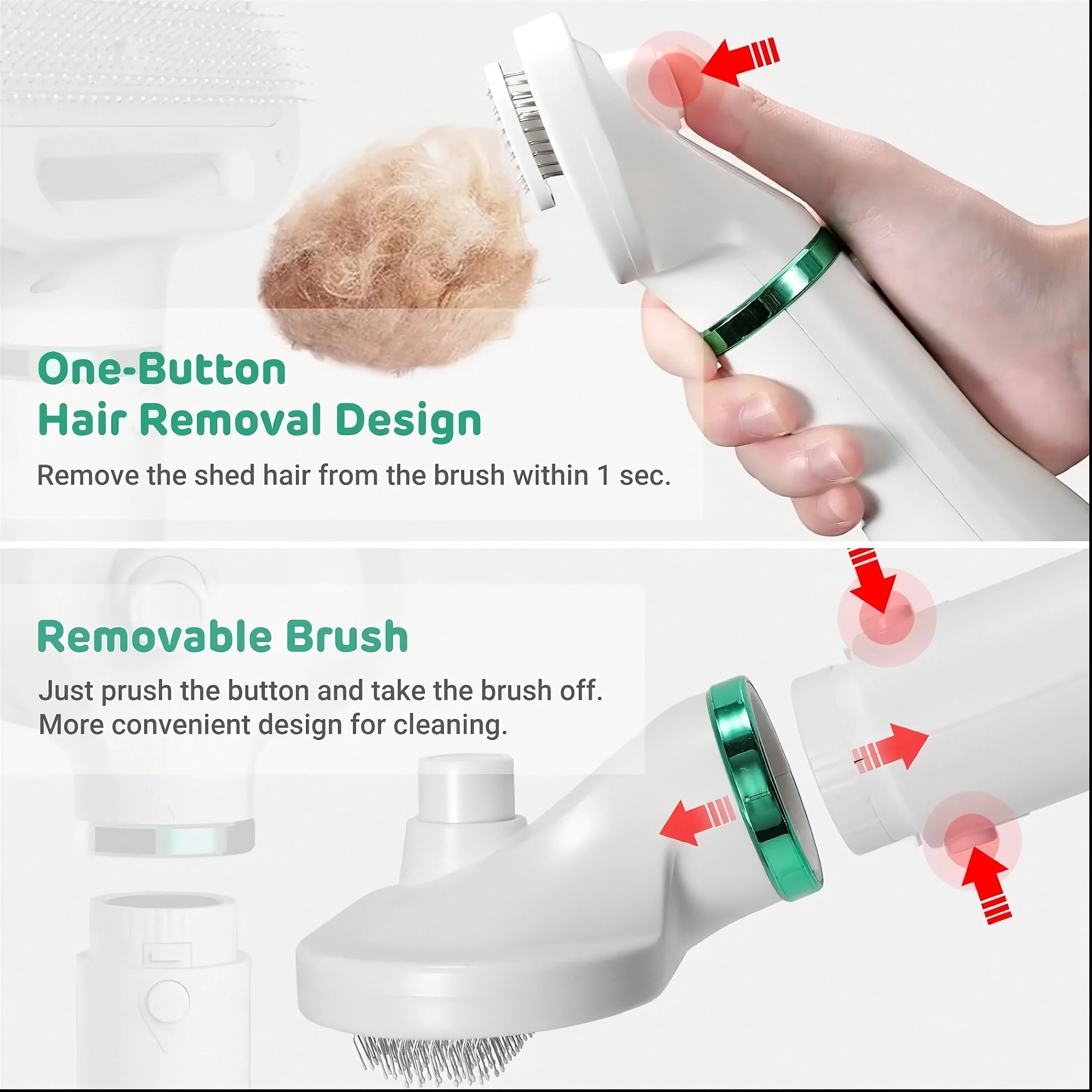 All in One Pet Drying/Grooming Brush