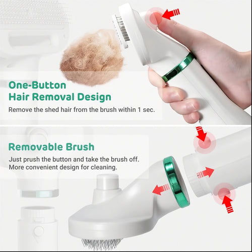 All in One Pet Drying/Grooming Brush